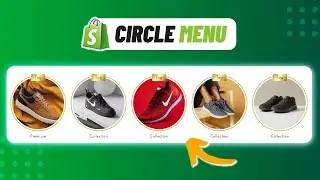 Circle Menu Collection | Shopify No Code Tutorial 2024