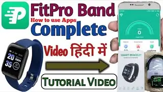 Smart Bracelet Watch ⌚Set Up l How to Set Time, Charge, Complete information