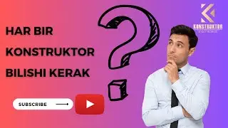 HAR BIR KONSTRUKTOR BILISHI KERAK! | KONSTRUKSIYA | РАСЧЁТ