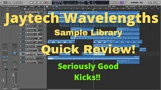 The Jaytech Wavelengths Sample Library Review! | Seriously Good EDM Kick Drums!