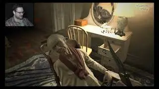 Куплинов разговаривает с бабулей из Resident Evil 7: Biohazard