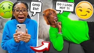 Making My Grand Daughter Take SPICY PHOTOS OF ME FOR HER GRAND FATHER PRANK *SHE RUNS AWAY*