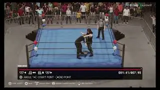 WWE 2K19: Dreamer Driver on a steel chair
