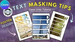 Amazing Poster Design with Canva Text Masking Tips (Step-by-Step)