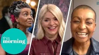Bridgerton's Adjoa Andoh Gets Holly Excited With Season 2 Hint | This Morning