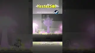 New spear teleport skill! | Solo-Developed Metroidvania YesterSol