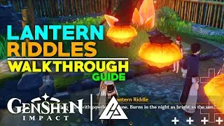 LANTERN RIDDLES QUEST | GENSHIN IMPACT | CG GAMES