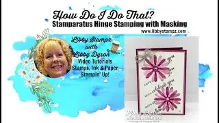 Hinge Stamping with Masking using the Stamparatus