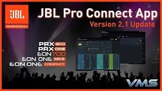 JBL Pro Connect App | Version 2.1 Update