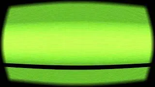 Old TV Green Screen 02 / Free Stock Footage (1080p)