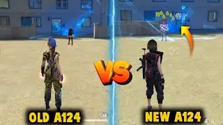 NEW A124 VS OLD A124 CHARACTER ABILITY TEST | A124 CHARACTER ABILITY CHANGE - GARENA FREE FIRE