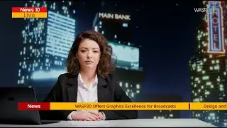 Upgrade News livestreams with @WASP3DOfficial's dynamic 3D News Overlays- Tickers, Lower Thirds etc.