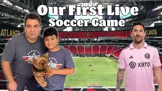 Why our first live soccer game left us speechless