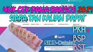 Cara Mengecek Dana Bansos Dari KEMENSOS 2021