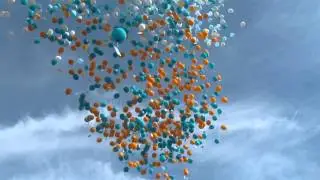 Laché de ballon, journée entre amis 2015