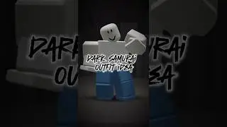 Dark Samurai Outfit Idea🥷 #roblox #shorts