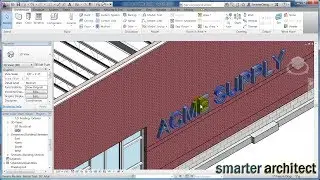 Revit Tutorials - Revit Architecture: Creating Building Signage