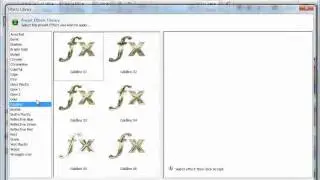 Working with Effects Presets in VinylMaster