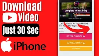 how to download youtube video in iphone (30 sec) 2023