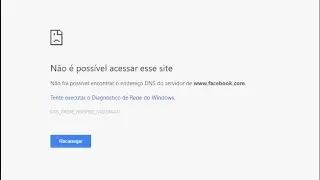 corrigindo erro de DNS_PROBE_Finished_NXDOMAIN