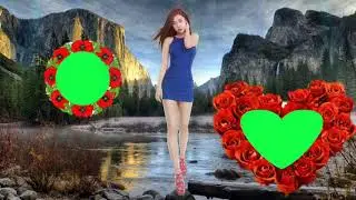 Green screen video