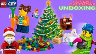 Lego City Advent Calendar 2022 60352 Unboxing | Christmas Speed Build