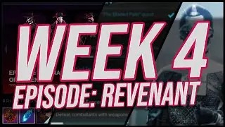 Destiny 2: Weekly Challenges, Ada-1 and Eververse | Week 4 | Episode: Revenant