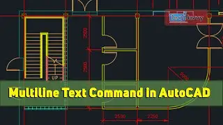 Topic 45 | How to use Multi-line Text Command in AutoCAD Part 2 | AutoCAD
