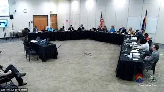 Colorado Parks and Wildlife March Commission Meeting Day 1 - Aurora