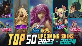 MLBB TOP 50+ UPCOMING SKINS 2023 - 2024 | Mobile Legends 