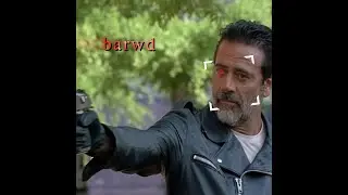 Negan the walking dead Edit by barwd