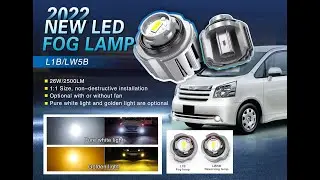 A fog lamp installed on Toyota, popular in Southeast Asia market！！！