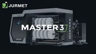Jurmet high tech duplex slitter rewinder MASTER3 with separate unwind station.
