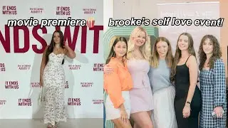 spend a few days with me! it ends with us premiere, brooke’s event, and getting run over 😭
