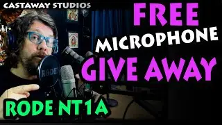 FREE Professional Microphone Giveaway - Rode NT1A free offer to first 1000 subs