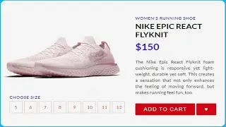 responsive product card UI design | e-commerce product card in HTML and CSS | card UI design 2020