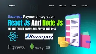 Razorpay Payment Integration Using React Js And Node Js | 2024 | MERN Stack