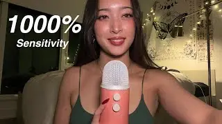 ASMR Close Whispers at 1000% Sensitivity🪽(binural)