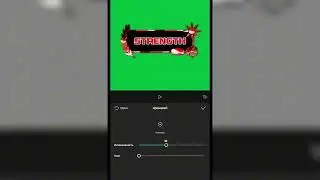 Green screen Alight Motion Text!How to use