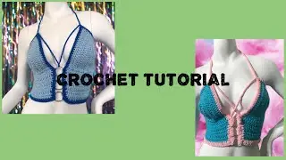 Crochet tutorial: three ring top