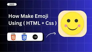 Create a Smiling Emoji with Pure CSS | No Svg or Image required