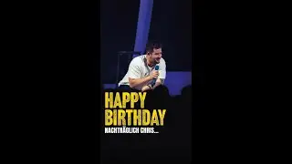 Happy Birthday nachträglich Chris…