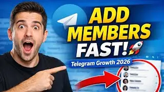How to scrape members from other telegram group and add them to your own channel