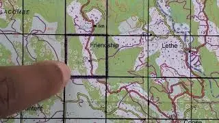 How to find 4 Figure Grid Reference Geography