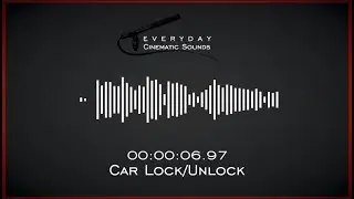 Car Lock/Unlock | HQ Sound Effects