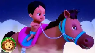चल मेरे घोड़े, Chal Mere Ghode Tik Tik, Hindi Nursery Rhymes and Kids Poem