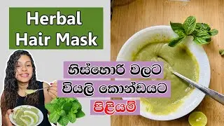 High Nutrients Hair Mask | වියළි, හිස්හොරි සහිත අහුරු පිටින් හිසකෙස් ගැලවෙන ප්‍රශ්න වලට විසදුමක්