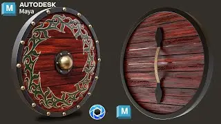 How to Model a Shield in Maya: Vikings Shield Modeling Tutorial | Autodesk Maya