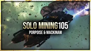 Eve Online - Solo Fleet Mining - Solo Mining - Episode 105