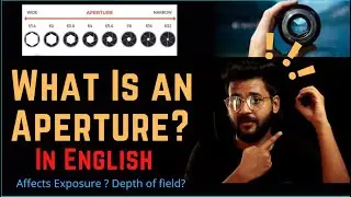 What is an Aperture in Photography? | Photography concepts series -02| English | Shan Moments